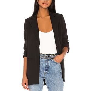 Camila Coelho Tailored Black Brenna Blazer Size XXS
